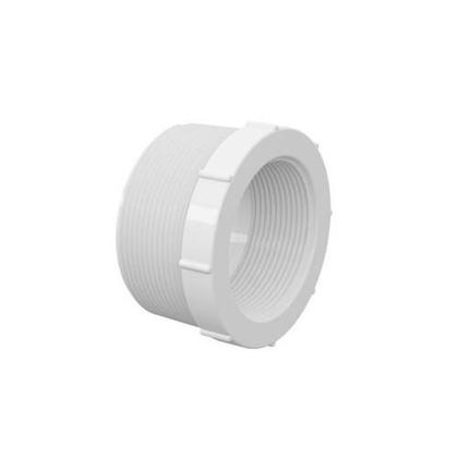 Imagem de Kit 3 pc bucha reducao rosca branco 2 x 1 tigre roscavel