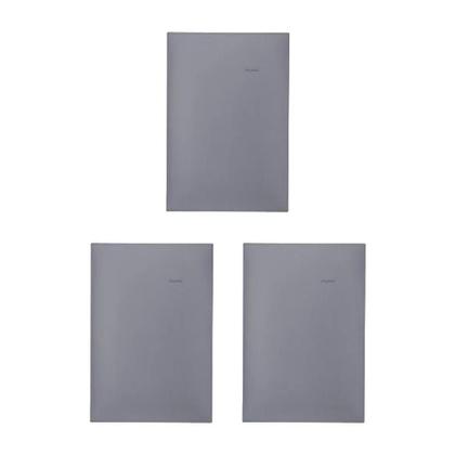 Imagem de Kit 3 Placa/Espelho Cega 4X2 Cinza Pial Plus+ 618500CZ+