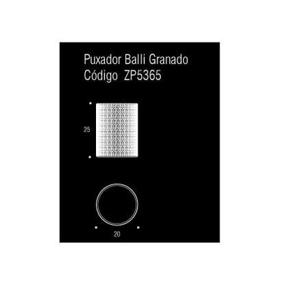 Imagem de Kit 3 Puxador Bali Granado Gold (Dourado Brilhante) Zen