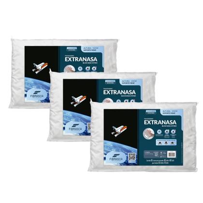 Imagem de Kit 3 Travesseiros Extravisco Firme