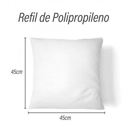Imagem de Kit 3 UN Enchimento para Almofada Refil Polipropileno 45x45cm