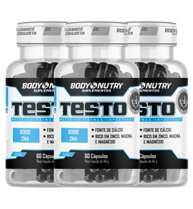 Imagem de Kit 3x Testo 60 capsulas Vitaminas e Minerais com Boro