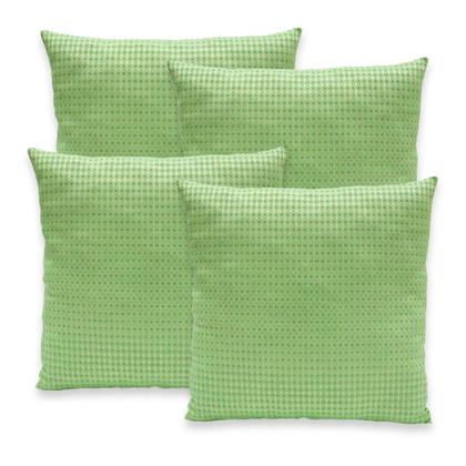 Imagem de Kit 4 Capas de Almofadas Favinho 40x40 C/ Zíper PIQUET Estampadas