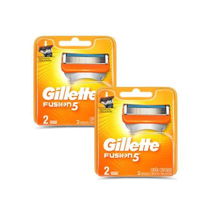 Imagem de Kit 4 Cargas Gillette Fusion 5 