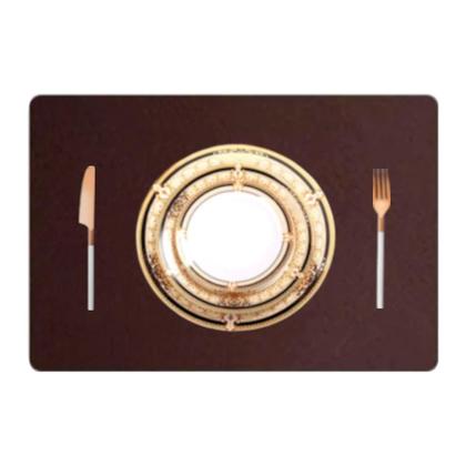 Imagem de Kit 4 Peças Jogo Americano Mesa Posta Sousplat Retangular