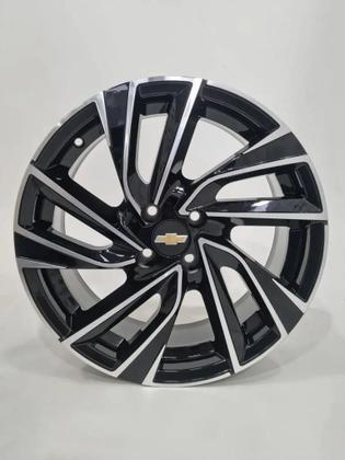 Imagem de Kit 4 Rodas Esportiva Aro 15x6 4x100 GM Celta Onix Corsa BD Krmai K72