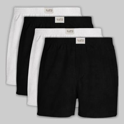 Imagem de Kit 4 Sambas Canção Lupo Tecido Plano Com Abertura 18612