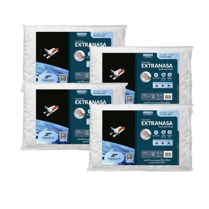 Imagem de Kit 4 Travesseiros Extravisco Firme