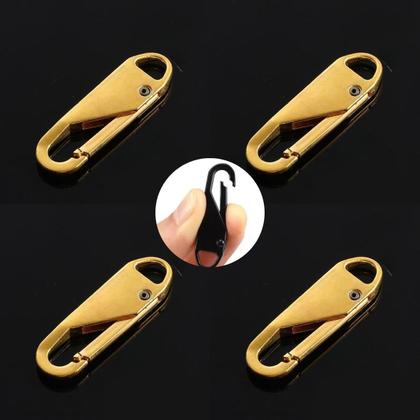 Imagem de Kit 4 Zíper Universal Extrator Destacável Cabeça Instantâneo