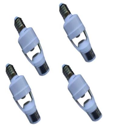 Imagem de KIT 4X Sensores Presença Fotocélula para Lâmpada Soquete E27