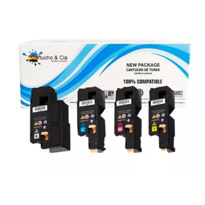 Imagem de Kit 4x Toner Comp Phaser 6000 6010 6015 I B+C+Y+M I 2K
