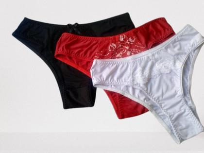 Imagem de Kit 5 Calcinhas Tanga Renda Conforto Lycra Algodão Tangão Calcinha Atacado Lingerie