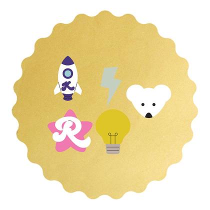 Imagem de Kit 5 Cortadores Modulares Logos Emilly Vick