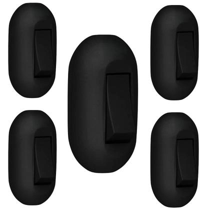 Imagem de Kit 5 Interruptor Tecla Centro De Cordao Abajur Pial 40271