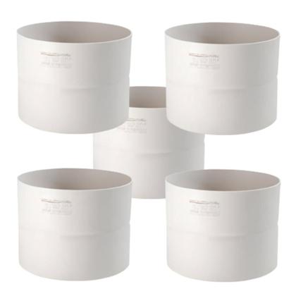 Imagem de Kit 5 luva esgoto dupla 40mm shiva 1447