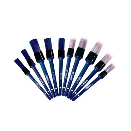 Imagem de Kit 5 Pincéis para Detalhamento Interno e 5 Pincéis para Detalhamento Externo