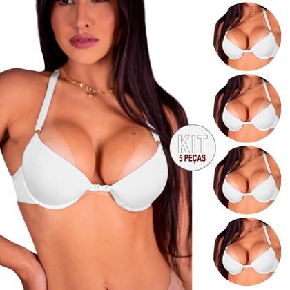 Imagem de Kit 5 Soutien Sutiã Nadador Com Bojo