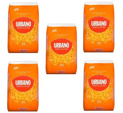 Imagem de  KIT 5 unid Macarrão de Arroz Parafuso Sem Glúten Urbano 500g