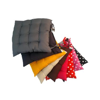 Imagem de Kit 6 Almofadas Assentos Futon Para Cadeira 35x35cm Cores Variadas