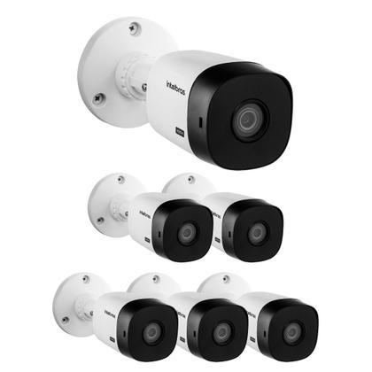 Imagem de Kit 6 Câmera Multi HD 2 Megapixels 30m VHD 1230 B G8 Intelbras