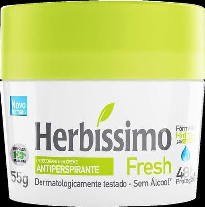 Imagem de Kit 6 desodorante creme herbissimo 55gr a escolher