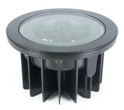 Imagem de Kit 6 Embutido Solo Led 16w Preto 30 2700k Interlight 3651