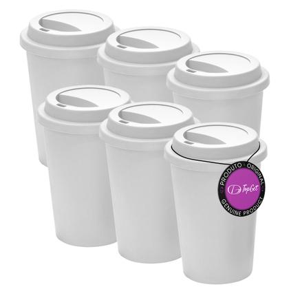 Imagem de Kit 6x Copos para Viagem 450 ml Jacarta TopGet