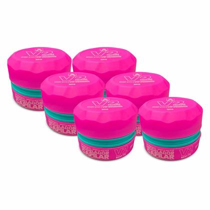 Imagem de Kit 6x Pasta Cabelo Matte Vip Essence V2 80g Alfa Look's