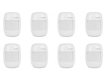 Imagem de Kit 8 Sensores Passivo Sem Fio IVP 4000 SMART Intelbras