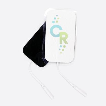 Imagem de Kit 8 unidades Eletrodo Auto Adesivo Fisioterapia 5x9 Cm