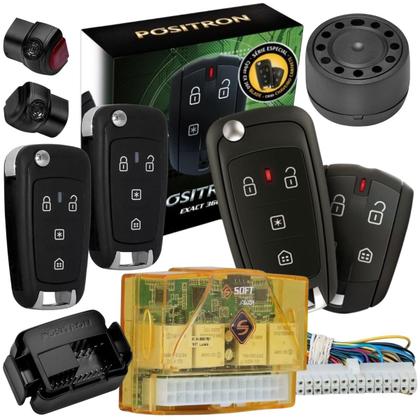 Imagem de Kit Alarme Ex360 Blade + Módulo Vidros Aw54 + 02 Chaves Px80
