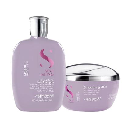 Imagem de Kit Alfaparf SDL Smooth Smoothing - Sh 250ml +Másc 200ml