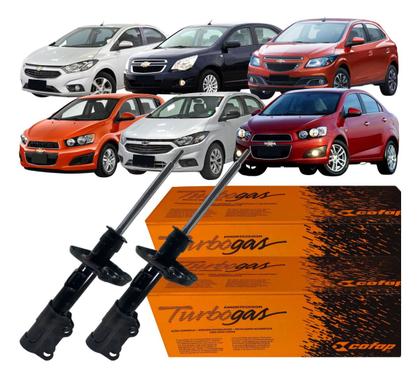 Imagem de Kit Amortecedor Dianteiro Cobalt Spin Prisma Sonic