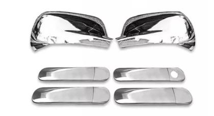 Imagem de Kit aplique cromado Gol G3/G4 - Retrovisores e maçanetas