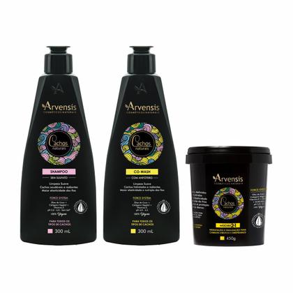 Imagem de Kit Arvensis Shampoo Co-wash Máscara 2x1