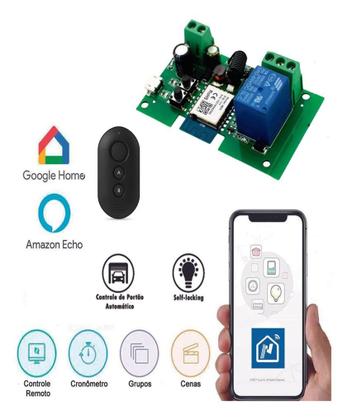 Imagem de Kit Automatizador  Inteligente Wi-fi C/ 1 Controle Intelbras