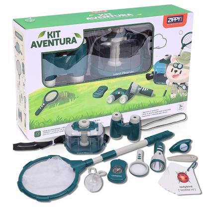 Kit Aventureiro Kids Explorador Natureza Educativo Zippy - Zippy