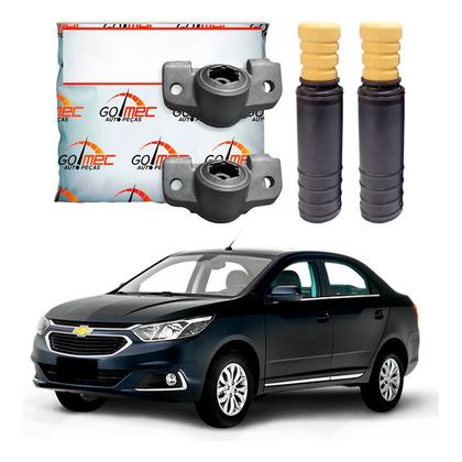 Imagem de Kit Batente Coifa Coxim Traseiro Cobalt 1.4 1.8 2011 A 2016