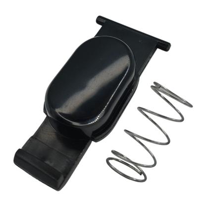 Imagem de Kit Botão Trava Tecla com Mola Compatível com Aspirador Karcher VCL2 VCL3 9.303-591.0 9.303-592.0