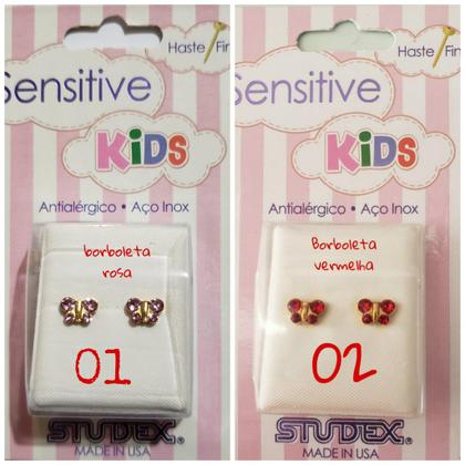 Imagem de Kit Brinco Studex Sensitive Kids - 1 Par