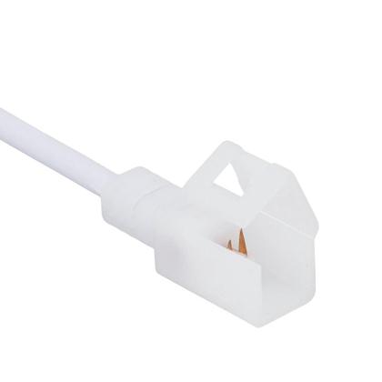 Imagem de Kit C/ 10 Peças Conector Fita Pratik Neon Ip20 Branco Gaya