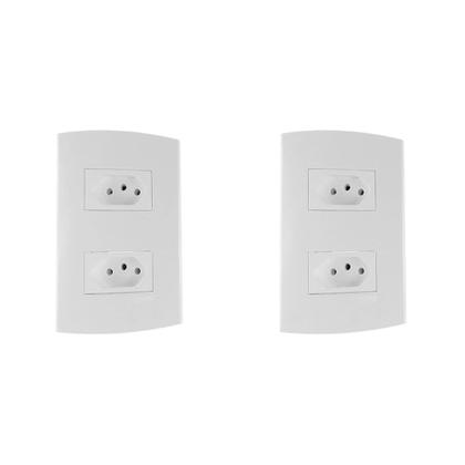 Imagem de Kit C/2 - Conjunto Peesa Alfa 1547 2Tom 20A Branco