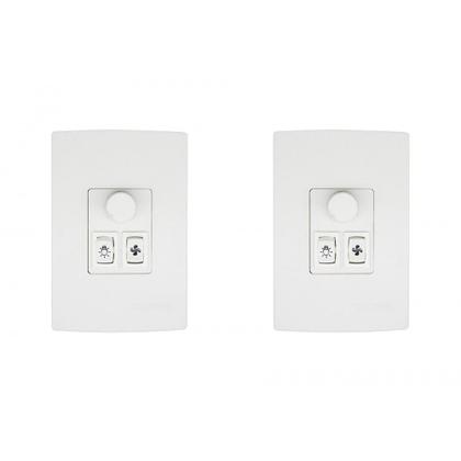 Imagem de Kit C/2 - Controle Velocidade Rotativo C/Ch Qualitronix Q...