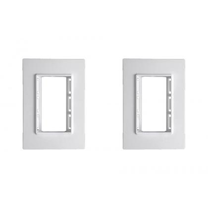 Imagem de Kit C/2 - Placa Conjunto Modular Ilumi Vivaz 4X2 - 3 Modu...