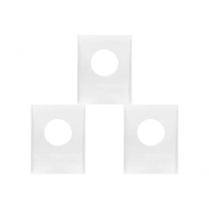 Imagem de Kit C/3 - Modulo Pial Pop Branco Saida Fio Lg20F