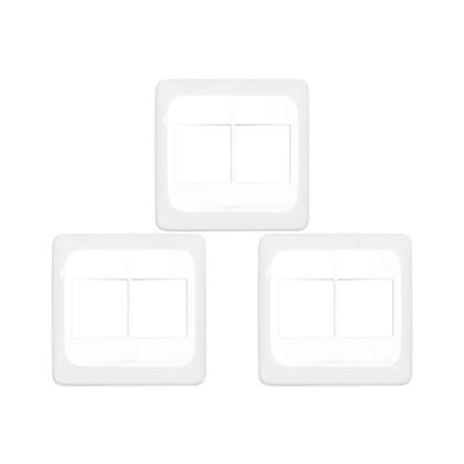 Imagem de Kit C/3 - Pial Placa  Pop 4X4 4 Mod. Lgp44P