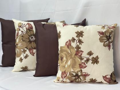 Imagem de Kit C/ 4 Capas P/ Almofadas Decorativas Colorida 48x48