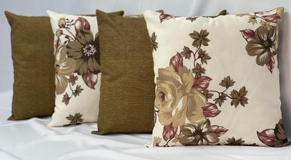 Imagem de Kit C/ 4 Capas P/ Almofadas Decorativas Colorida 48x48