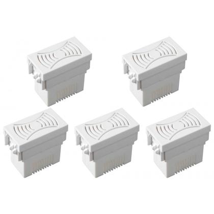 Imagem de Kit C/5 - Modulo Ilumi Vivaz Cigarra Campainha Bivolt Bra...