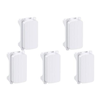 Imagem de Kit C/5 - Modulo Pial Pop Branco 1 Cego Lg000